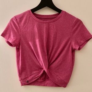 BuffBunny Knotty Top - Pink Heather (M)